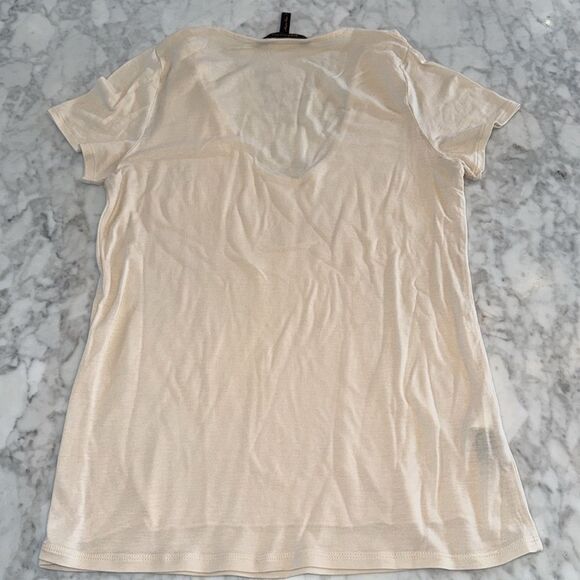 BCBG MAXAZRIA CREAM TOP S - Picture 6 of 6